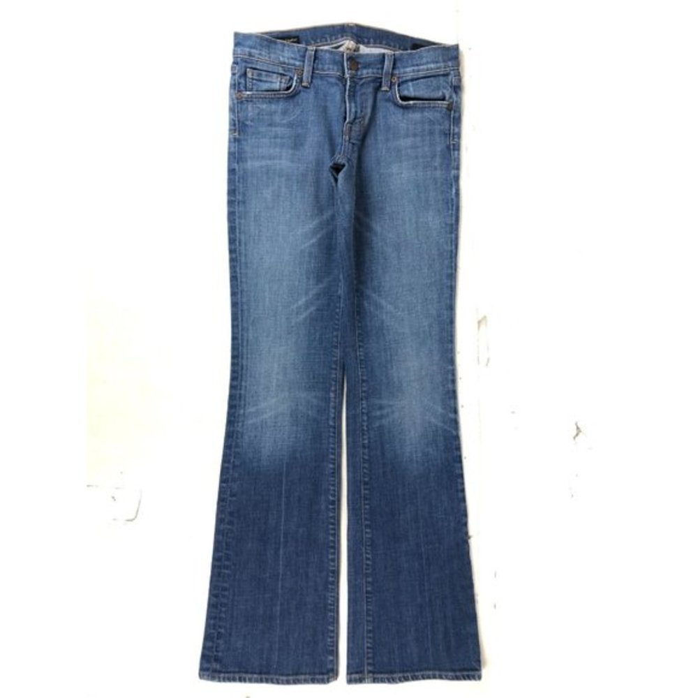 Citizens of Humanity Kelly #001 Low Waist Bootcut Stretch Denim Jeans  size 27